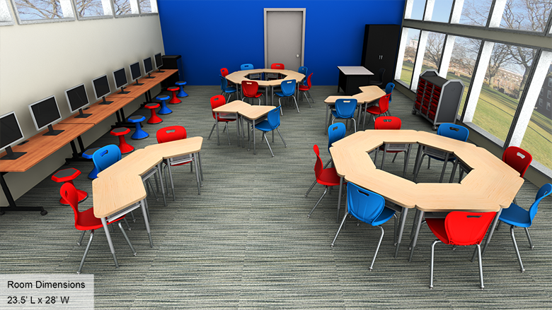 Elementary Flipped Learning Classroom - Overall View